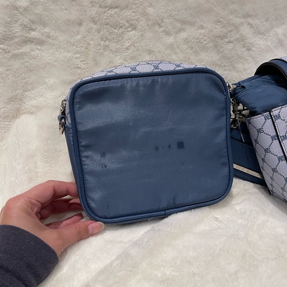 💙 Steve Madden Ocean Bfern 2 Purses in One Cross Body Bag and Credit Card Case - Picture 14 of 17